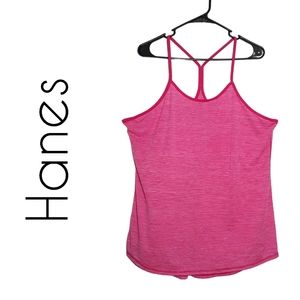 Hanes spaghetti strap racerback tank top plus size XXL